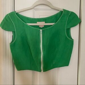 Byblos Linen Crop Top